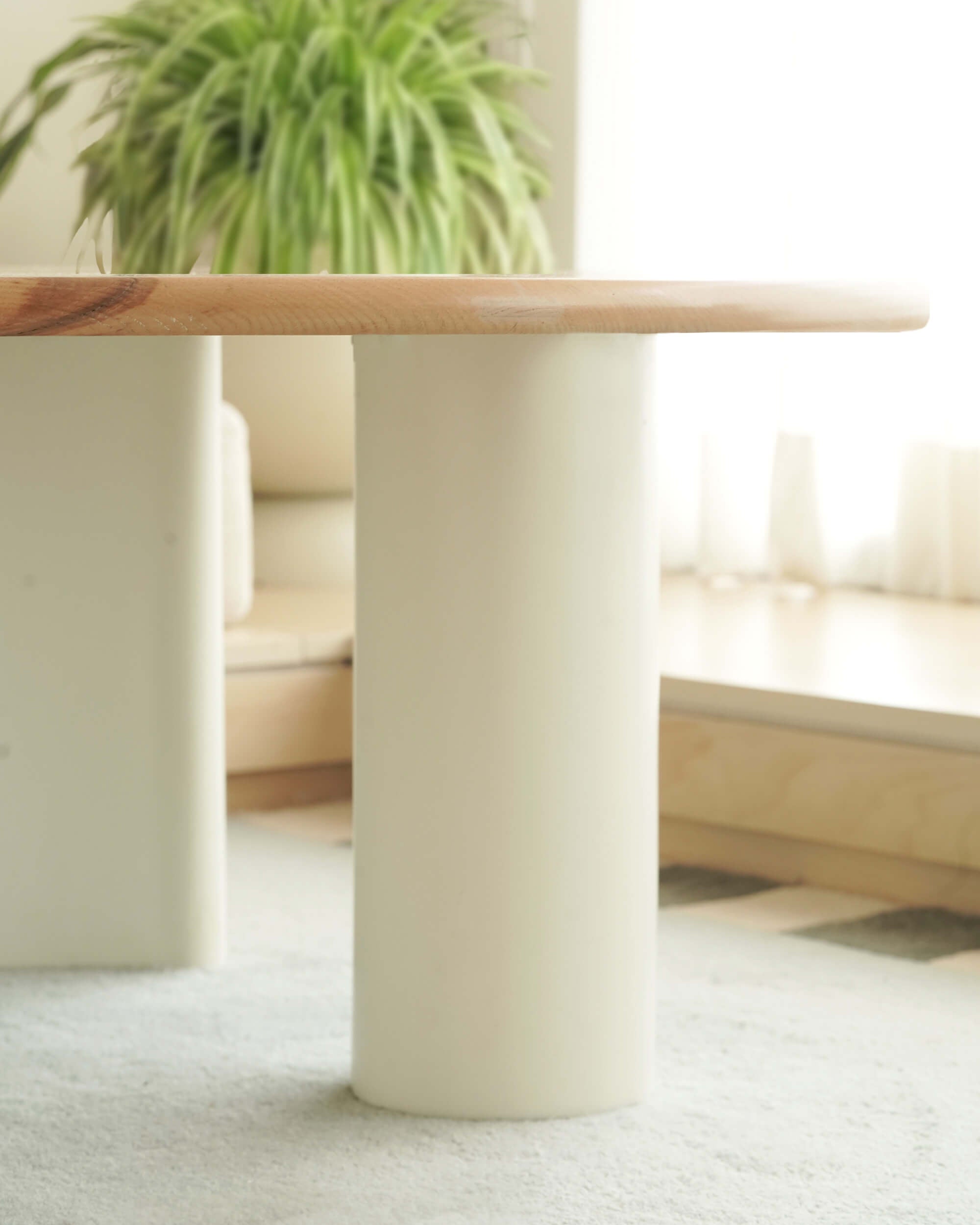 Dae Coffee Table - Cocoa/Powder