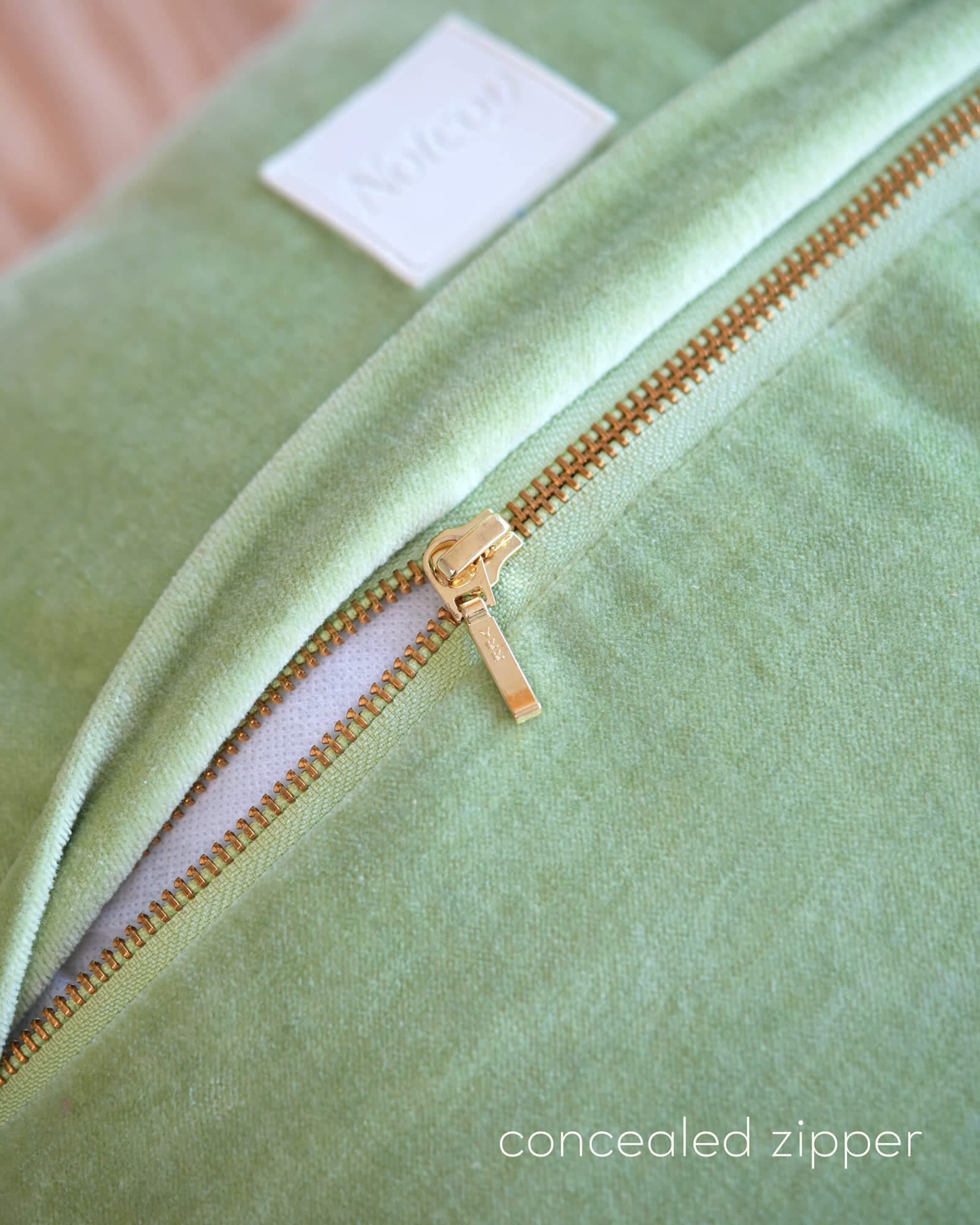 Meadow Cotton Velvet Pillow