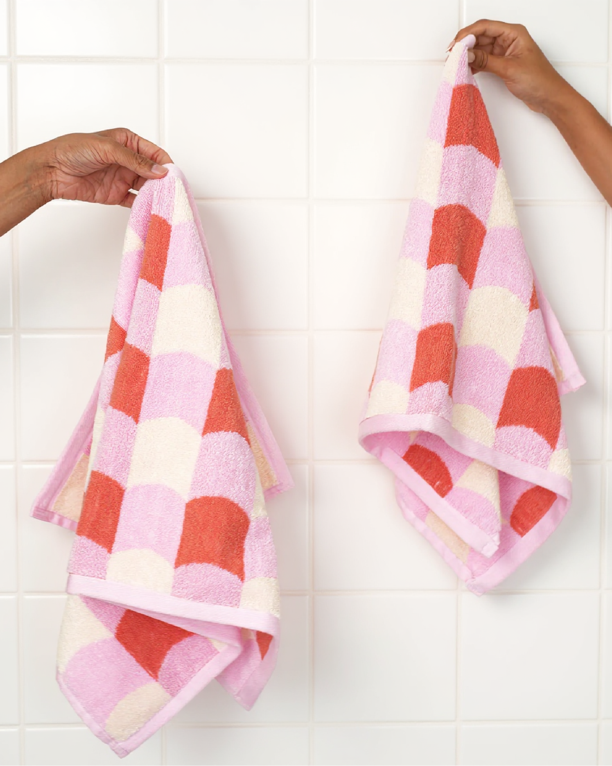 Cherry Blossom Hand Towel, Set of 2