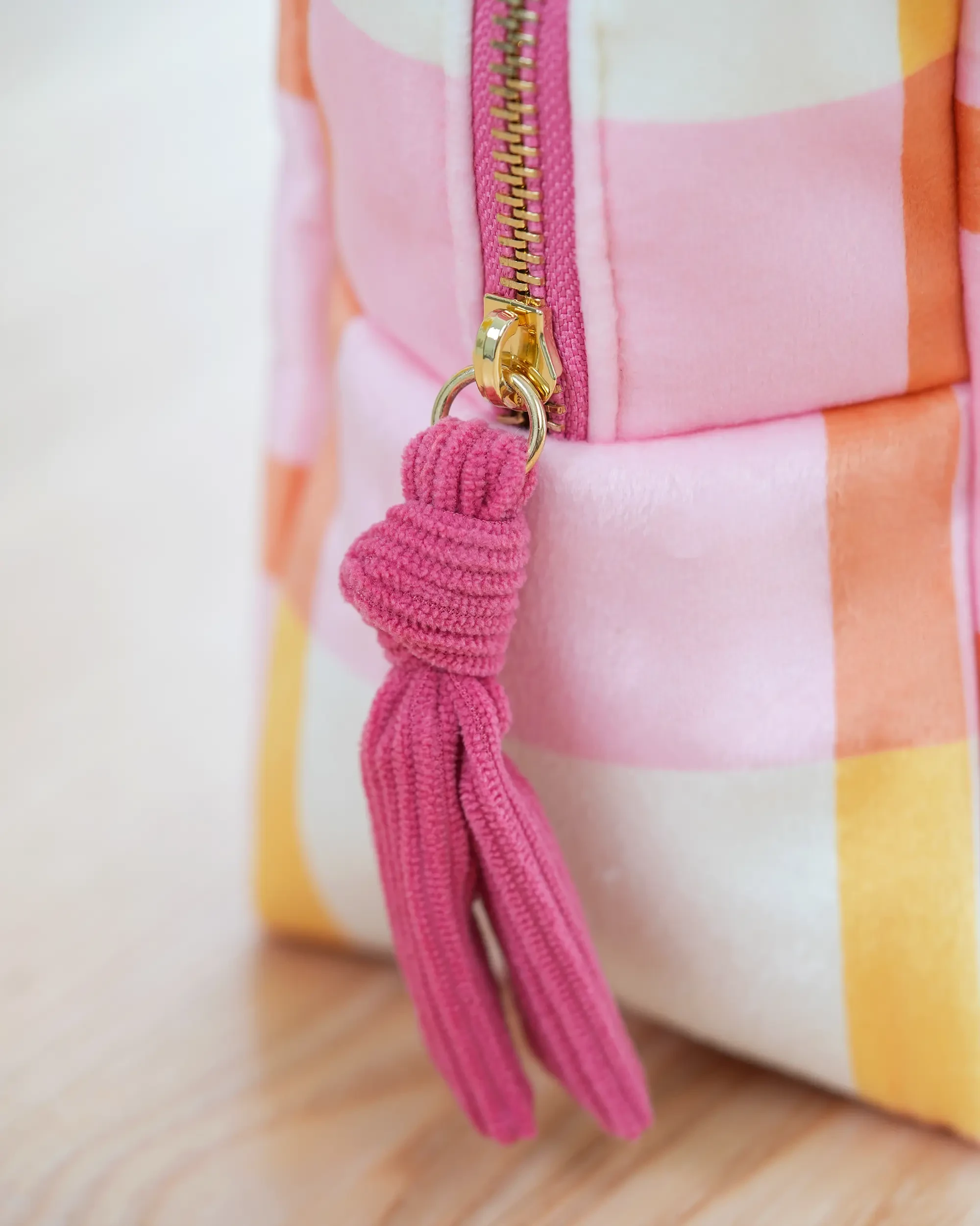 Pink Picnic Large Pouch