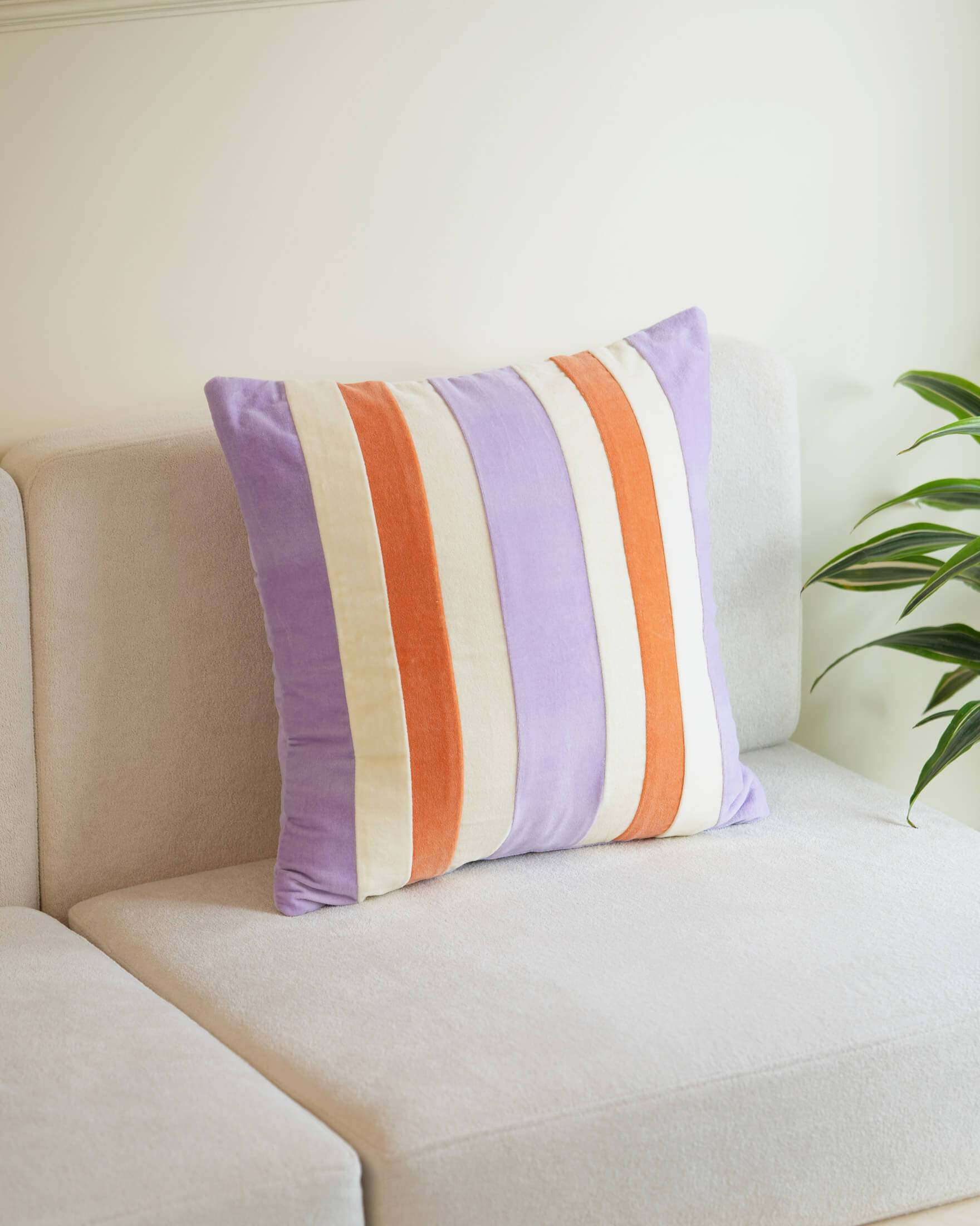 Popsicle Cotton Velvet Pillow