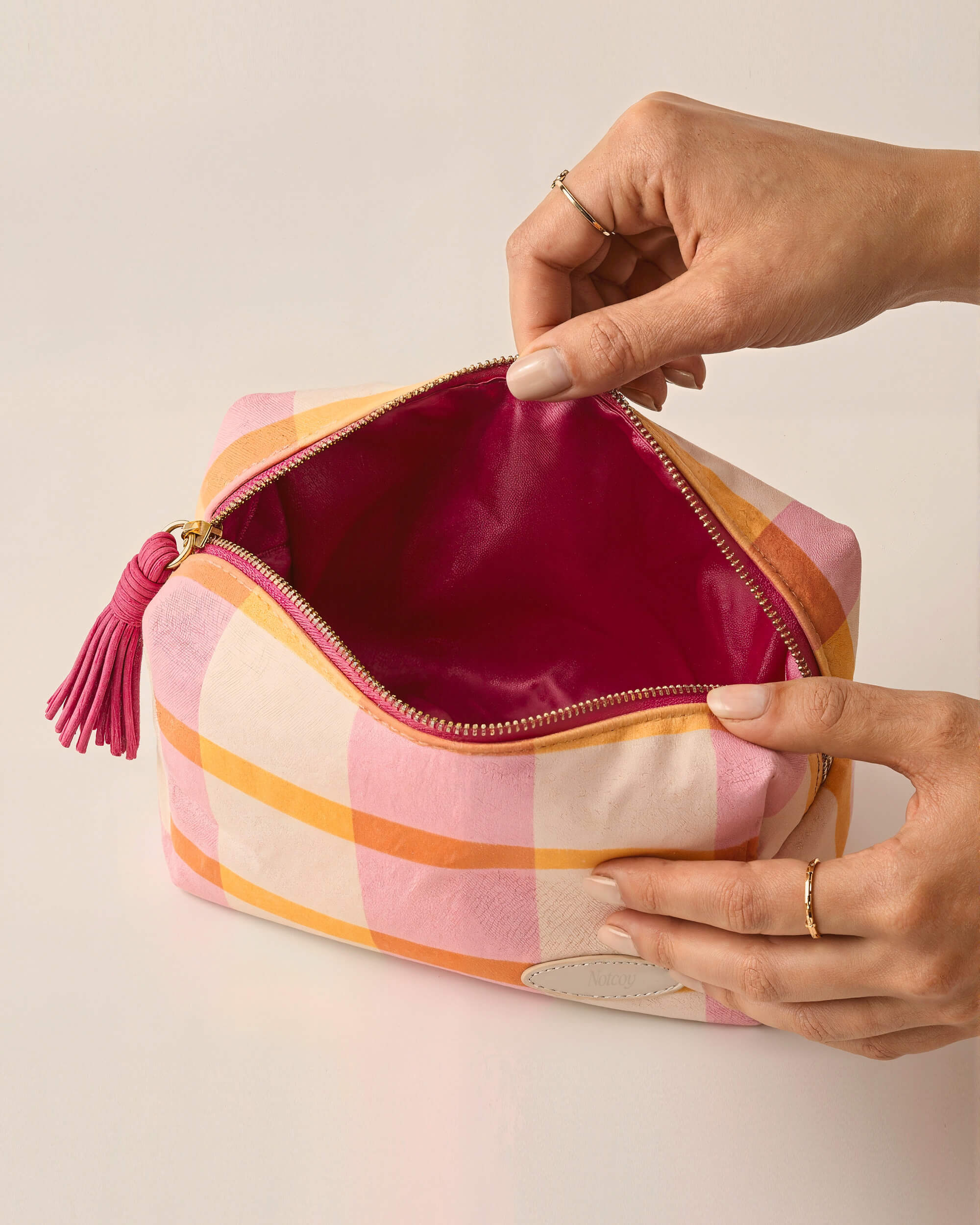 Pink Picnic Small Pouch