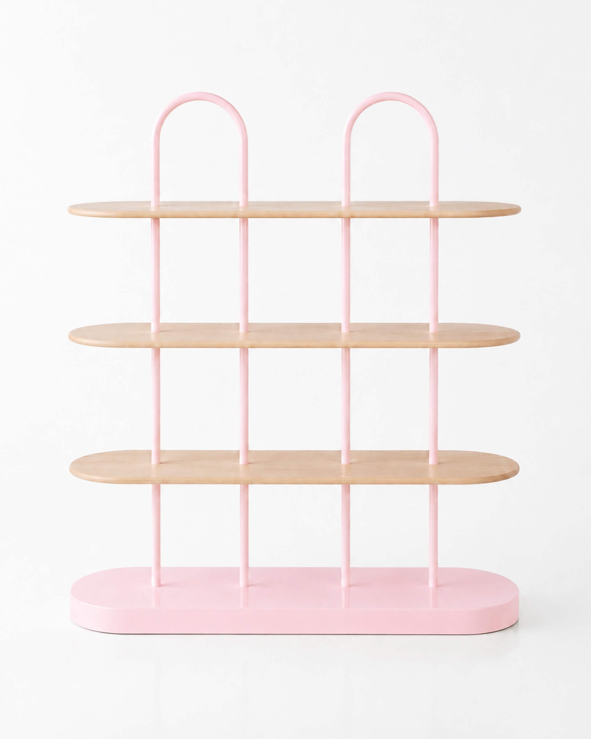Marlo Bookshelf - Wood/Ballet