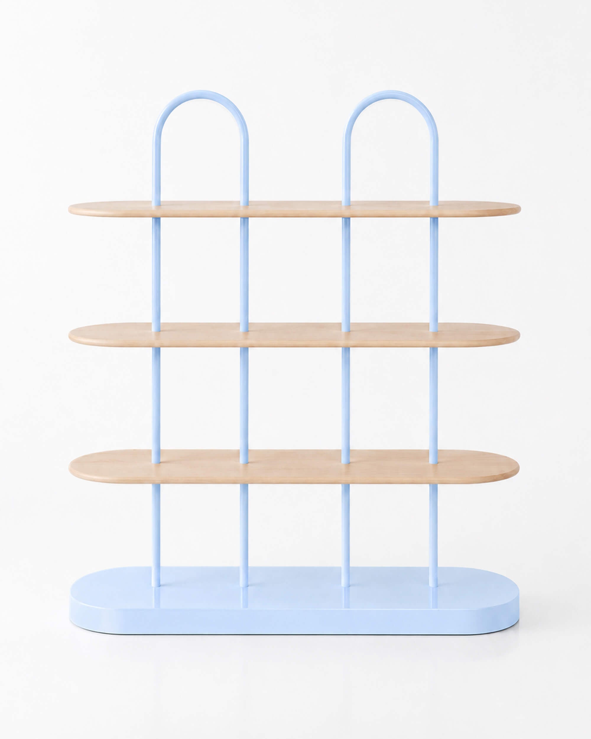 Marlo Bookshelf - Wood/Powder