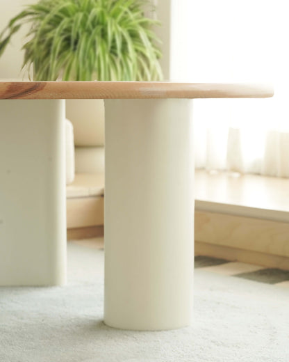 Dae Coffee Table - Cocoa/Powder
