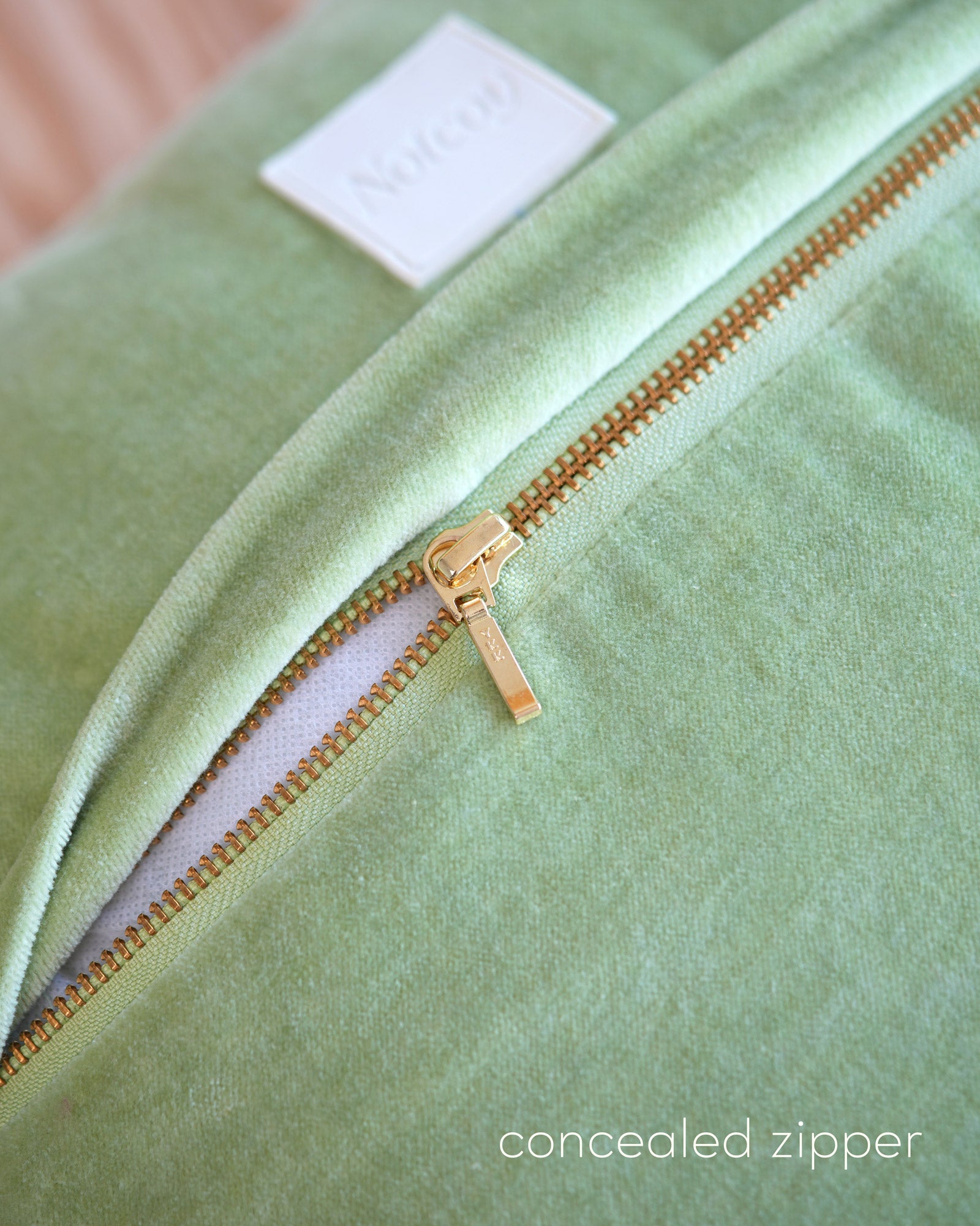 Meadow Cotton Velvet Pillow