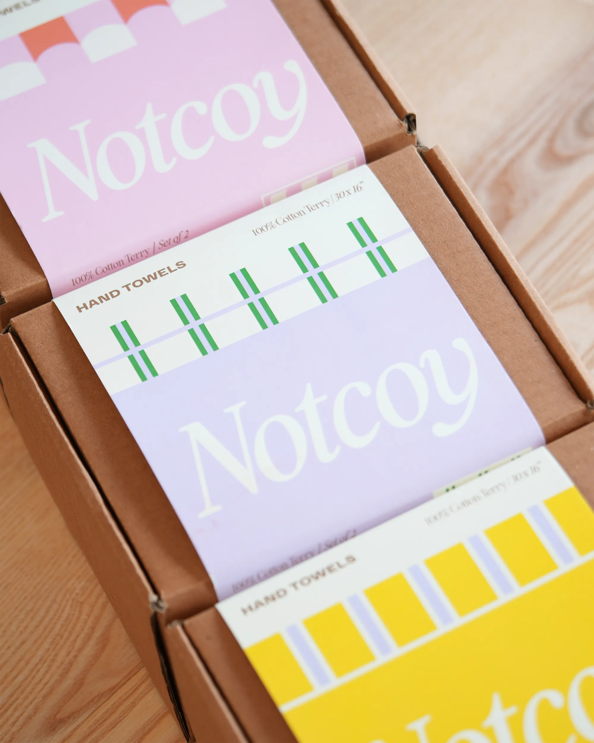 Sunnyside Hand Towel, Set of 2