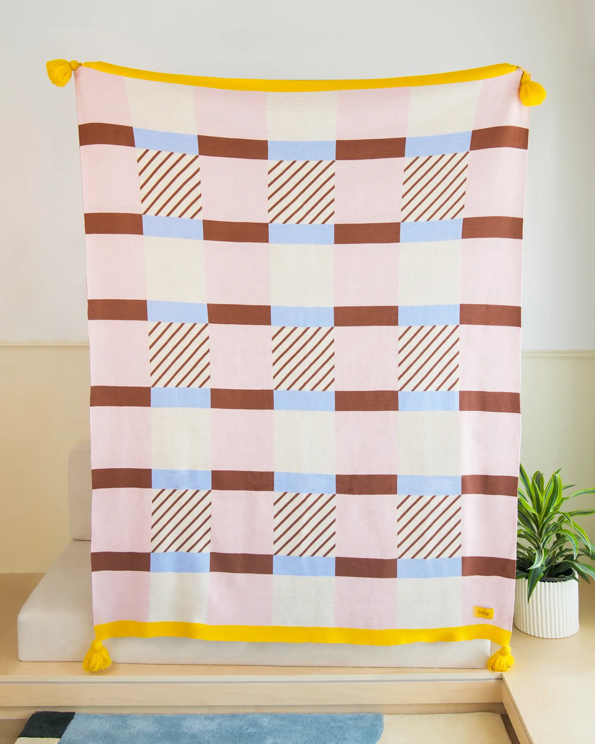 Strawberry Sundae Throw Blanket