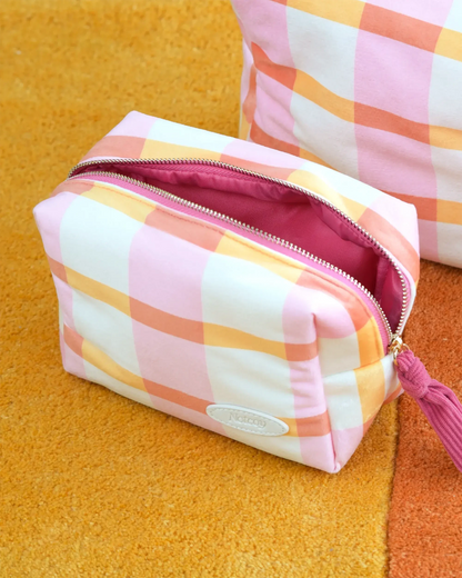 Pink Picnic Small Pouch