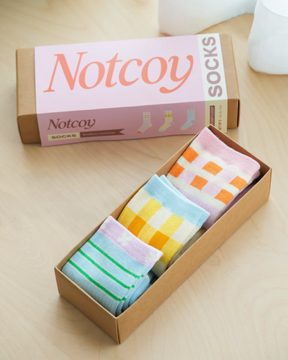 Endless Summer Socks, Set of 3