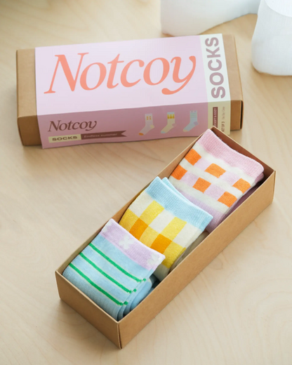 Endless Summer Socks, Set of 3