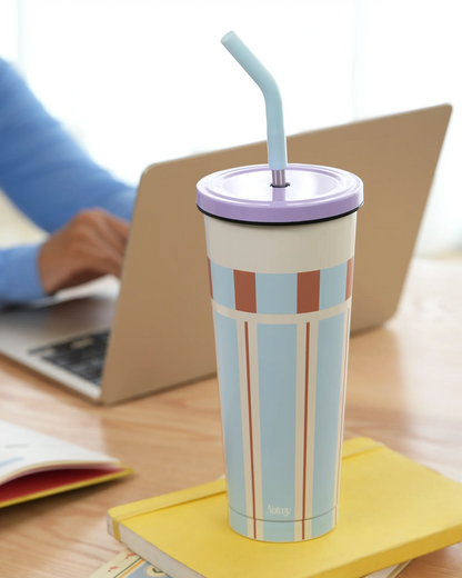 Biscuit Straw Tumbler