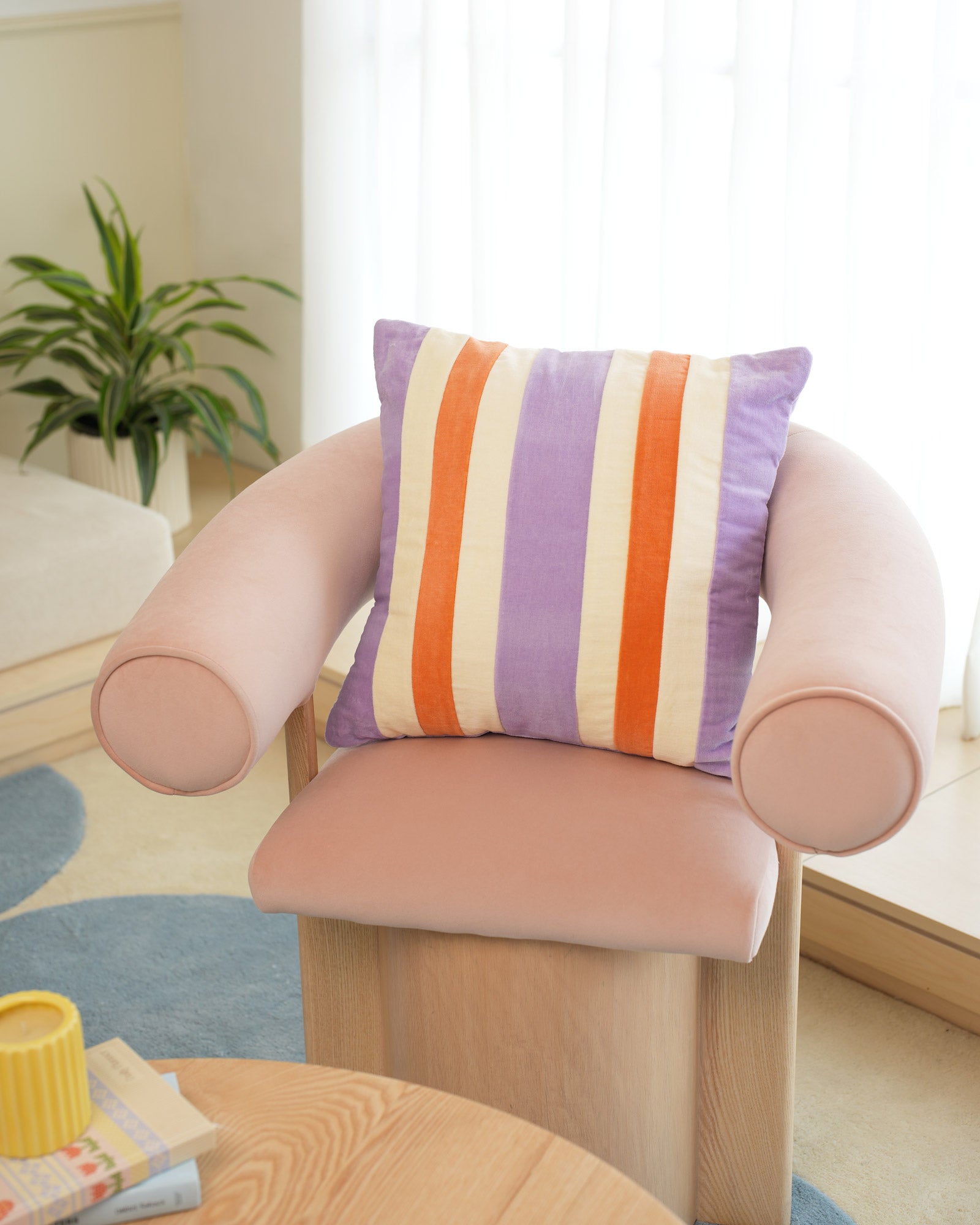 Popsicle Cotton Velvet Pillow