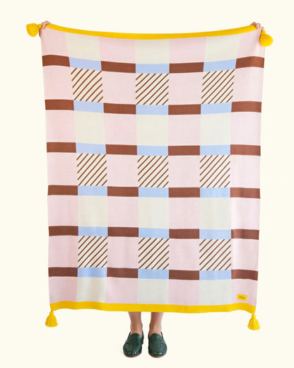 Strawberry Sundae Throw Blanket