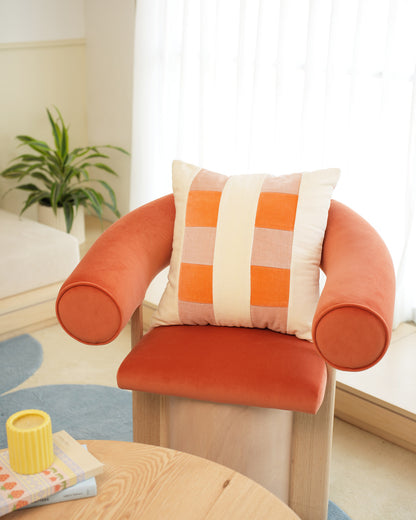 Clementine Cotton Velvet Pillow