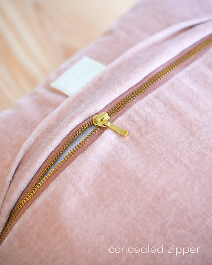 Clementine Cotton Velvet Pillow