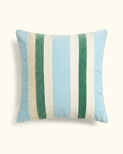 Lagoon Cotton Velvet Pillow