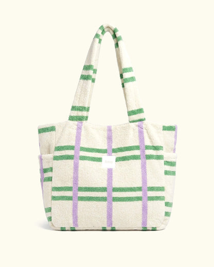 Lavender Fields Terry Tote bag